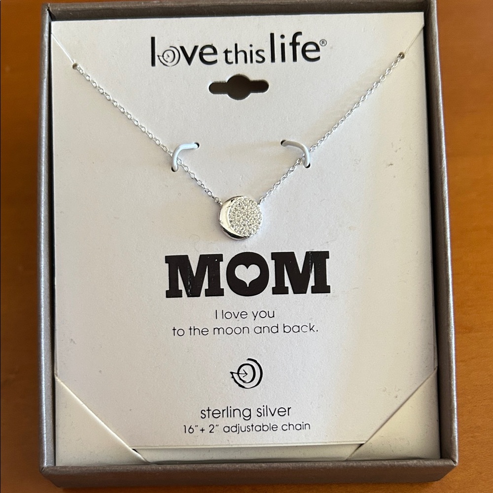 Sterling Silver Necklace for Mom